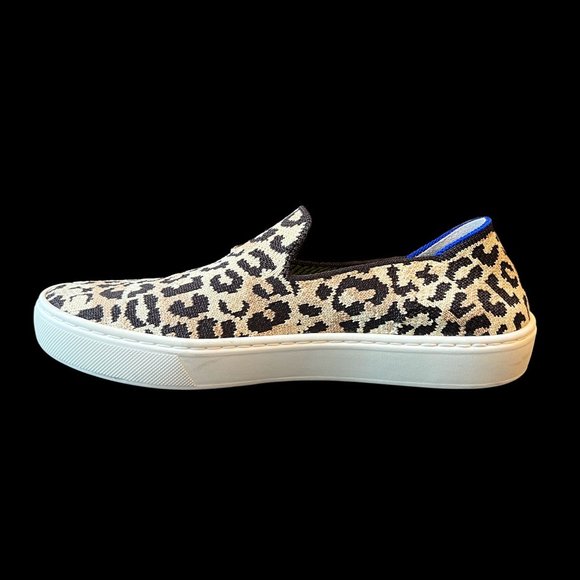 Rothy's The Sneaker Desert Cat Leopard Cheetah Animal Print Slip On Size… - Picture 15 of 16